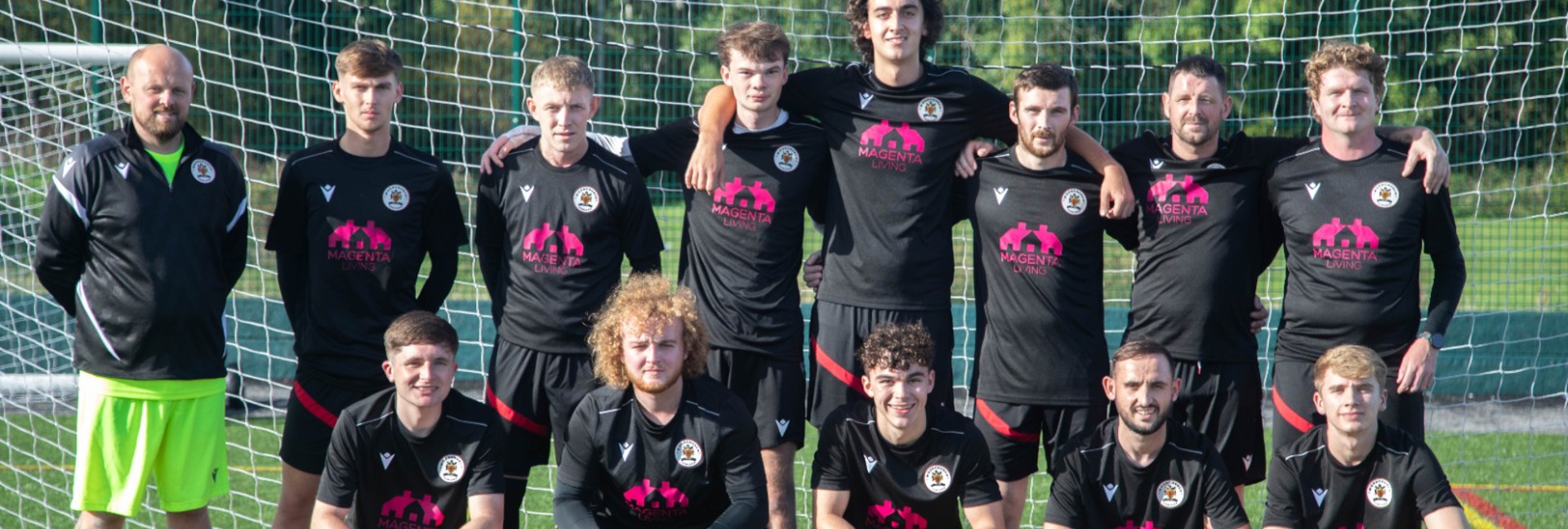 Woodchurch Juniors Football Club in their kit 