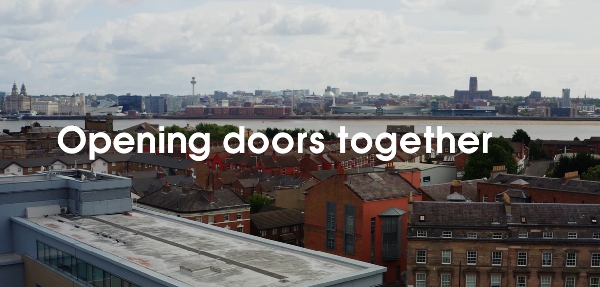 Opening doors together video